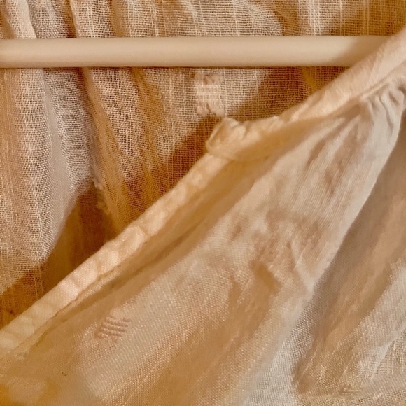 Old Navy Women's Top Long Sleeves Size Large Gauzy Flowy Coastal Boho Chic Beach - Picture 6 of 11